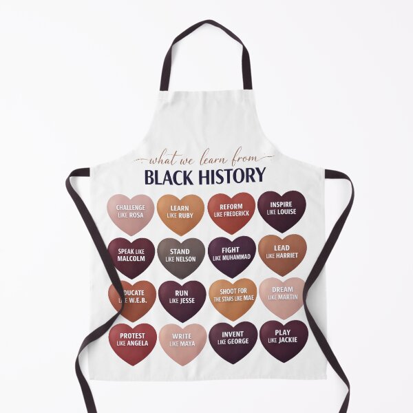 Item preview, Modern Black History Inspirational Heart Grid – Learn From 16 Legends  designed and sold by ARTCREATESHOP.