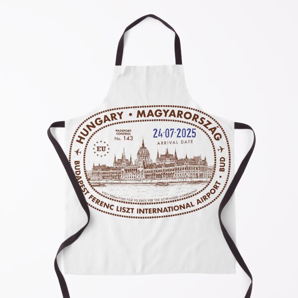 Item preview, Passport Stamp - Budapest, Hungary designed and sold by travelwitheric.