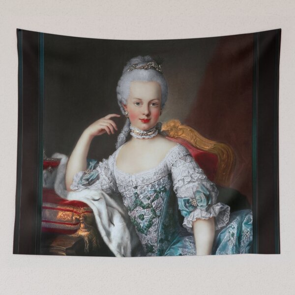 Item preview, Portrait Of Marie Antoinette of Austria by Martin van Meytens Old Masters Xzendor7 Classical Art Reproductions designed and sold by Xzendor7 Digital Art Creations.