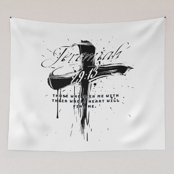 Item preview, Jeremiah 29:13 Anyone who seeks me with their whole heart will find me.  designed and sold by The Bible Alive.