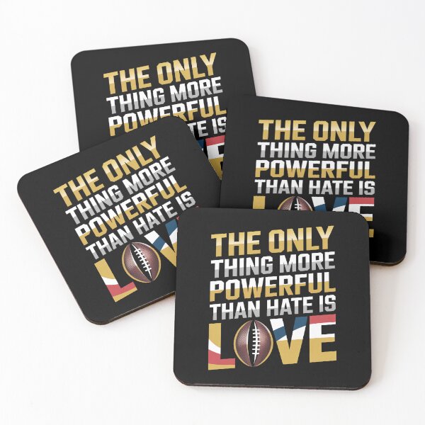 Item preview, The Only Thing More Powerful Than Hate Is Love designed and sold by Shirtinho Store.