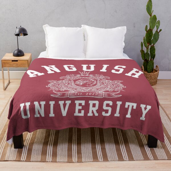 Item preview, Anguish University- White and Dusty Rose designed and sold by fabinthelab.
