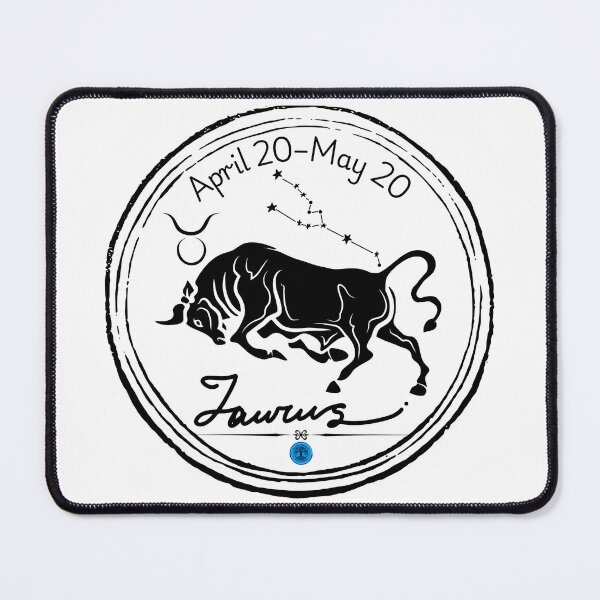 Item preview, Taurus Zodiac Constellation Art - April 20 to May 20 (Black on Transparent) designed and sold by Dryden Stewart Enterprises.