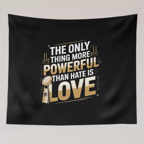 Item preview, The Only Thing More Powerful Than Hate Is Love designed and sold by Shirtinho Store.