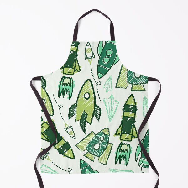 Item preview, rocket launch pattern green designed and sold by designerjosie.