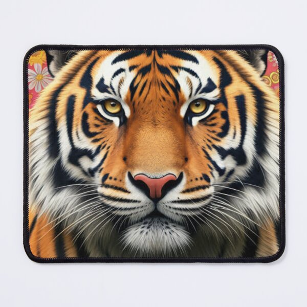 Item preview, Tiger Face Tiger Head Tiger Flowers designed and sold by jp80xx.