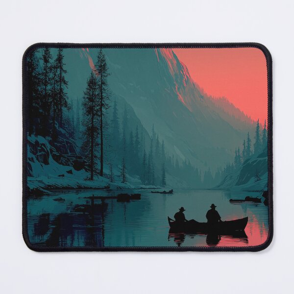 Item preview, A peaceful day on the lake designed and sold by Thingstolike.