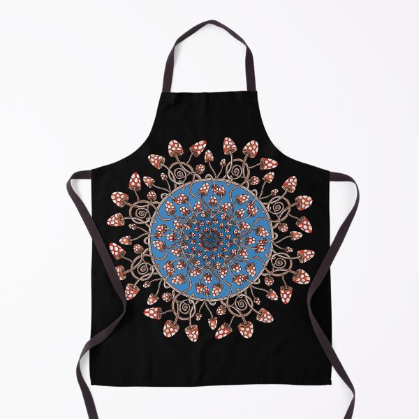 Item preview, Circular mushroom mandala designed and sold by DaveDanchuk.