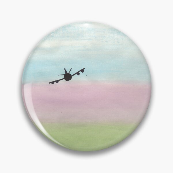 Artikelvorschau, Flugzeug im Flug am Himmel entworfen und verkauft von JennyRoseArt.