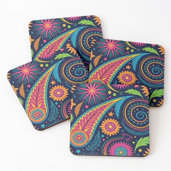 Item preview, Mind-Blowing Neon Seamless Pattern  designed and sold by Erik Visnievskij.