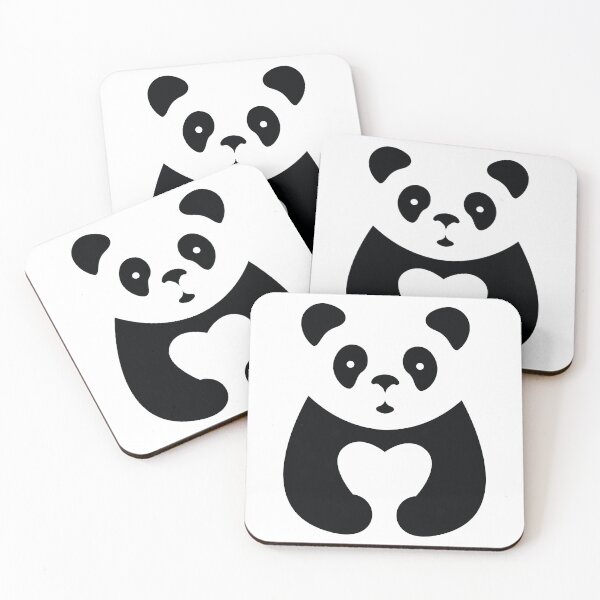 Item preview, Cute Panda Holding Heart Love Logo Vector Illustration designed and sold by Oblique21.