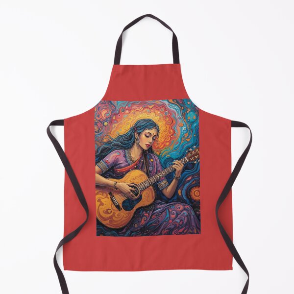 Item preview, Psychedelic Guitar Muse designed and sold by Starsleuth.