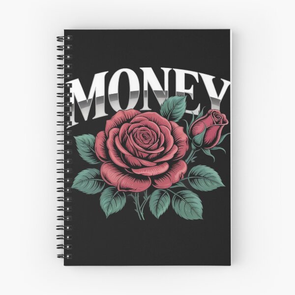 Item preview, Money Rose Luxury Hustle Tee Art designed and sold by SurfGlitch.