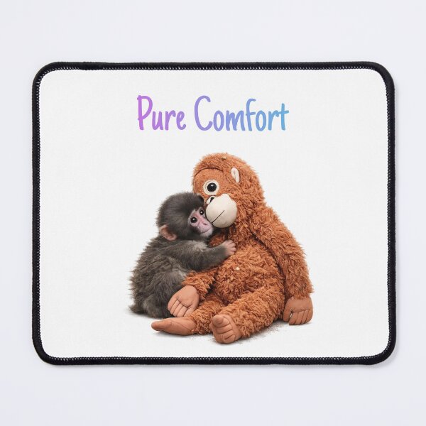 Item preview, Punch Baby Monkey Hugging Orangutan Plushie Viral Cute Monkey designed and sold by t-patterns.