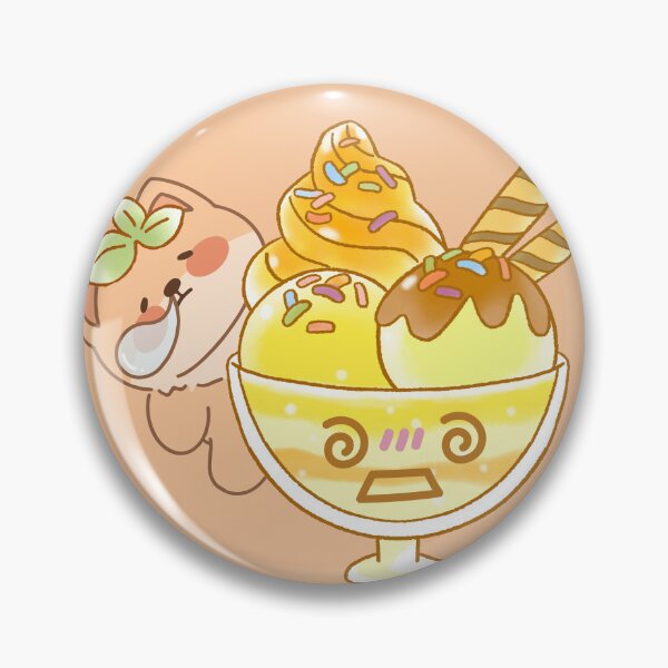 Item preview, Greedy Shiba Piou: Mega Kawaii Ice Cream Sundae designed and sold by Kanniax.