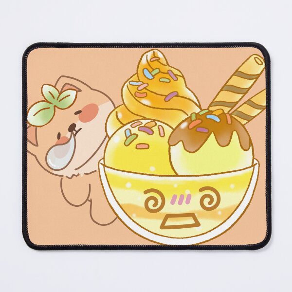 Item preview, Greedy Shiba Piou: Mega Kawaii Ice Cream Sundae designed and sold by Kanniax.
