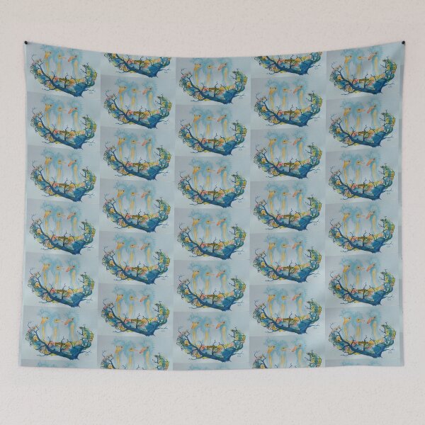 Item preview, Baby Herons - birds in nest designed and sold by Garry Greenwood.