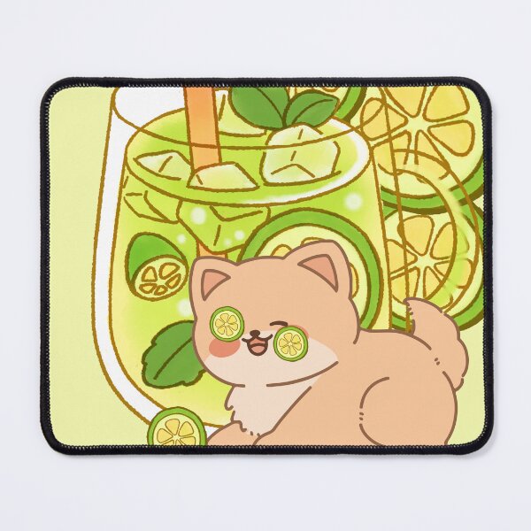 Item preview, Piou the Shiba: Refreshing Mint Lemonade Spa designed and sold by Kanniax.