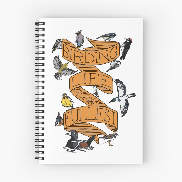 Item preview, Birding Life to the Fullest (Color Version) designed and sold by LauraWolfArtist.