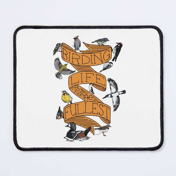 Item preview, Birding Life to the Fullest (Color Version) designed and sold by LauraWolfArtist.