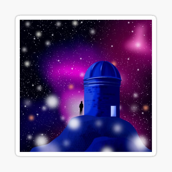 The Observatory Sticker