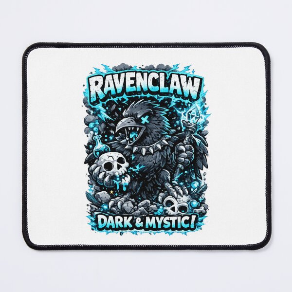 Item preview, Storm Raven House – Arcane Lightning Metalcore Fantasy Design designed and sold by MovieBuffs3000.