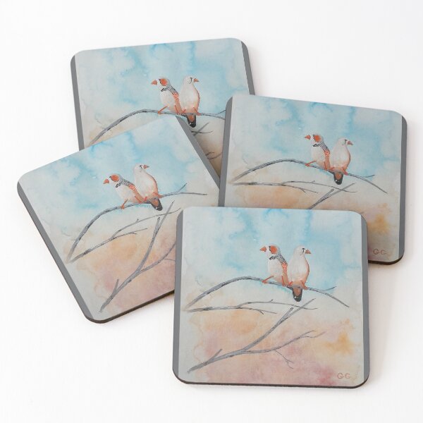 Item preview, Zebra Finches - birds of Australia designed and sold by Garry Greenwood.