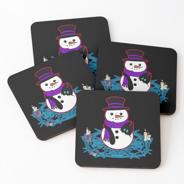 Item preview, Void Cat Winter Snowman designed and sold by Rhunyx.