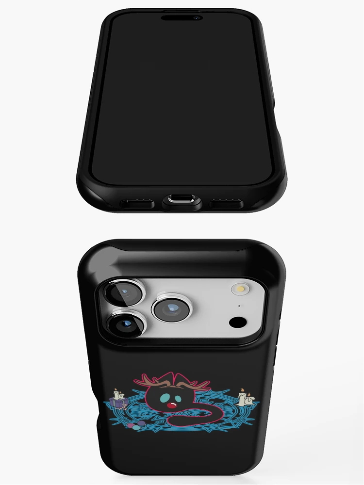 Thumbnail 3 of 4, iPhone Case, Void Cat Winter Rudolf designed and sold by Rhunyx.