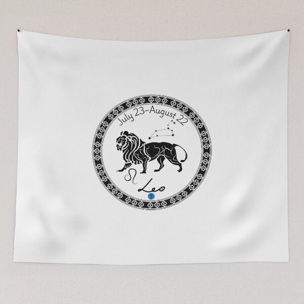 Item preview, Leo Zodiac Constellation Art - July 23 to August 22 (Black on Transparent) designed and sold by Dryden Stewart Enterprises.