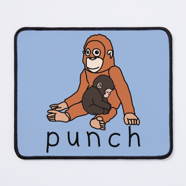 Item preview, Punch Monkey and Orangutan designed and sold by ellenhenry.