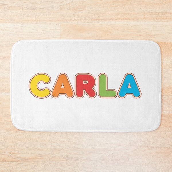 Item preview, ❤️ Carla Personalized Name Wavy Retro Shirt, Coffee Mug, Sticker Gift designed and sold by HelixPedia.
