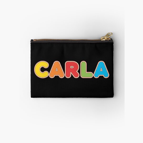Item preview, ❤️ Carla Personalized Name Wavy Retro Shirt, Coffee Mug, Sticker Gift designed and sold by HelixPedia.