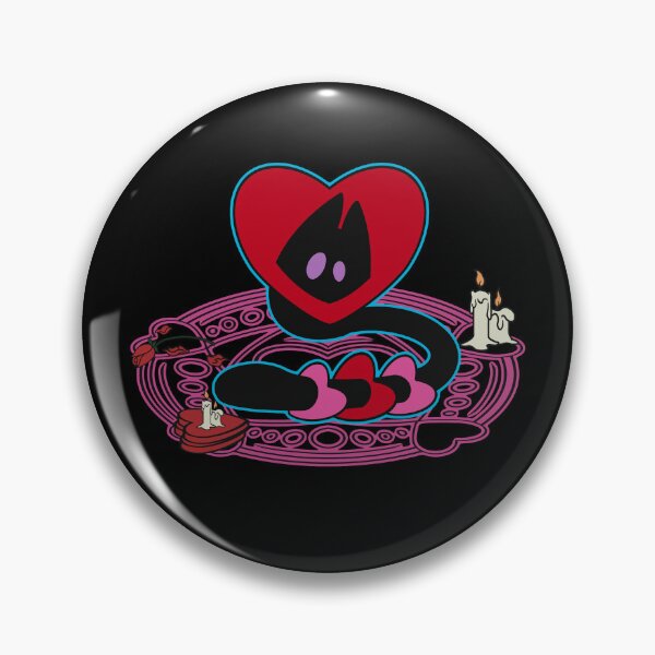 Item preview, Void Cat Valentine Heart designed and sold by Rhunyx.