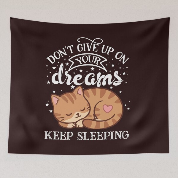 Item preview, Keep Sleeping Cat designed and sold by C and R Fabrication.
