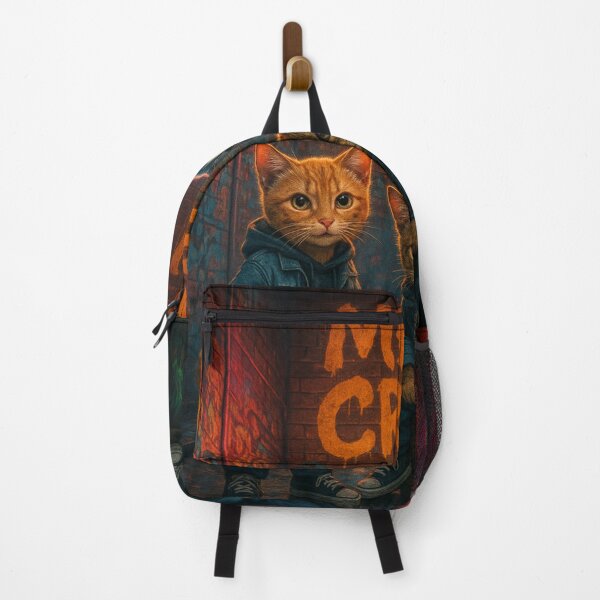 Item preview, Funny Gangster Cats – Urban Street Cat Crew Mew Crew Version 1 designed and sold by Endthedisease.
