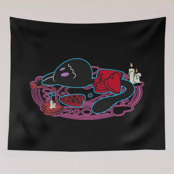 Item preview, Void Cat Valentine Chocolate Snooze designed and sold by Rhunyx.