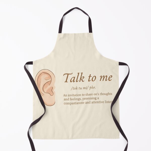 Item preview, Talk to Me - Listening Ear - Mental Health Design designed and sold by WowDezign.