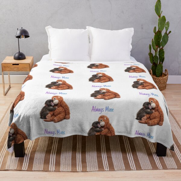 Item preview, Mono bebé Punch abrazando a un orangután de peluche. Mono viral. designed and sold by t-patterns.