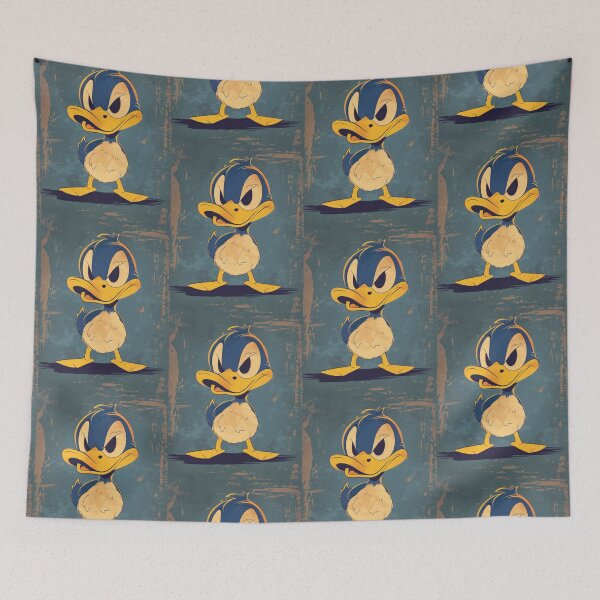 Item preview, Sassy Duck Reactions – Classic Angry Cartoon Duck Meme - Aesthetic Illustration designed and sold by MiraLumeStudio.
