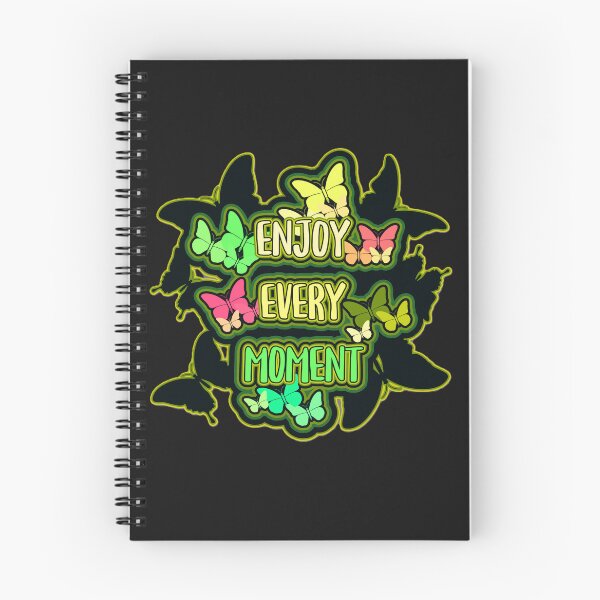 Item preview, Enjoy Every Moment Inspirational Quote designed and sold by Lovemountain.