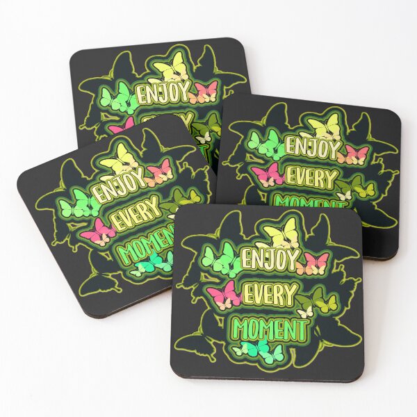 Item preview, Enjoy Every Moment Inspirational Quote designed and sold by Lovemountain.