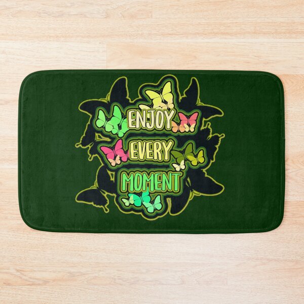 Item preview, Enjoy Every Moment Inspirational Quote designed and sold by Lovemountain.
