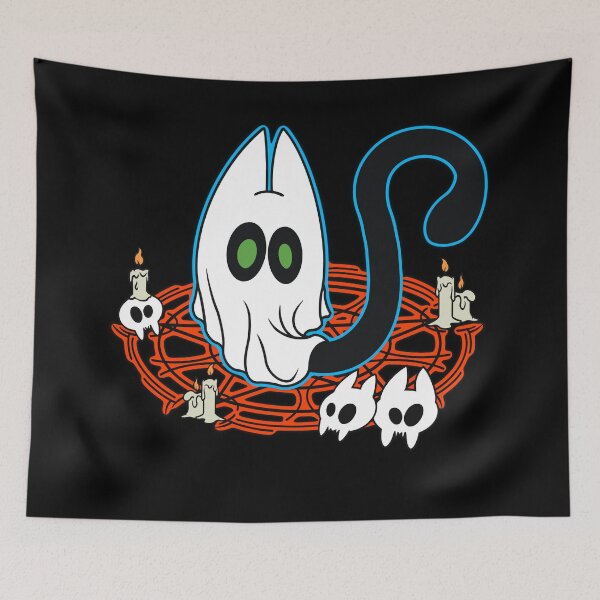 Item preview, Void Cat Ghost designed and sold by Rhunyx.