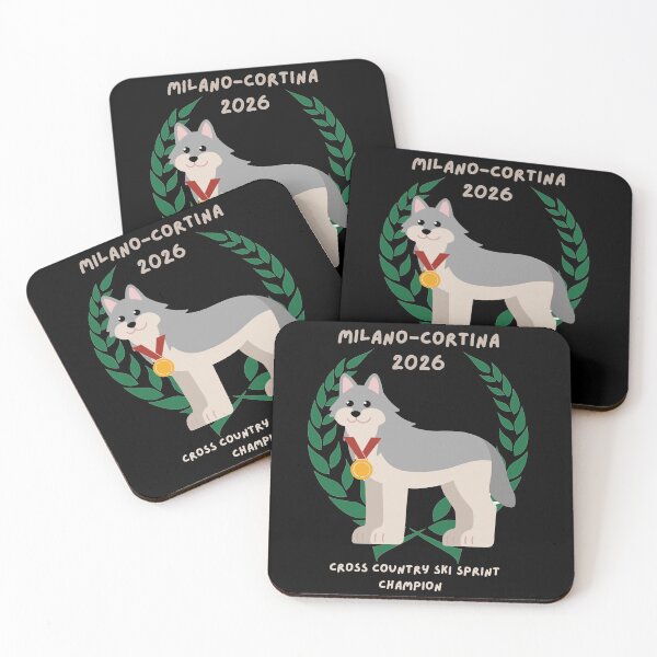 Item preview, Olympic Dog Ski Champion designed and sold by LoveofDog.
