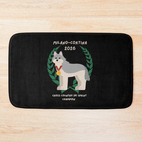 Item preview, Olympic Dog Ski Champion designed and sold by LoveofDog.