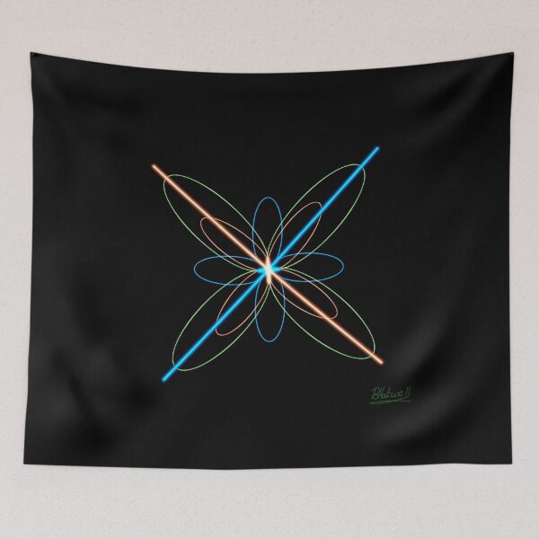 Item preview, Symmetry in Motion: Atomic Collisions designed and sold by BrianHat-Art.