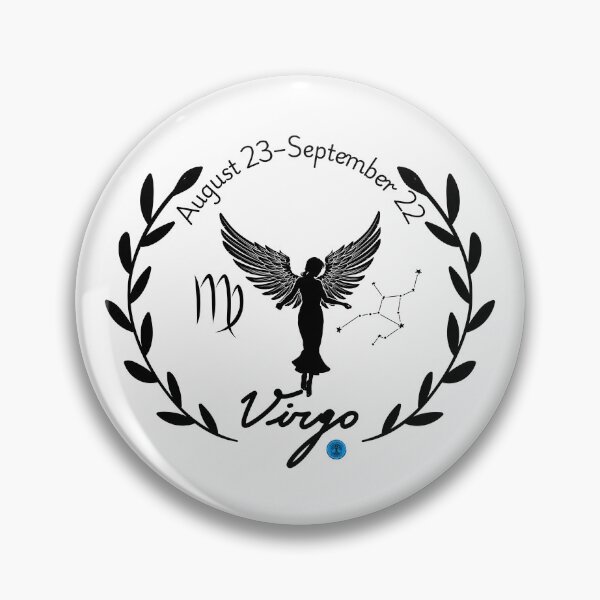 Item preview, Virgo Zodiac Constellation Art - August 23 to September 22 (Black on Transparent) designed and sold by Dryden Stewart Enterprises.