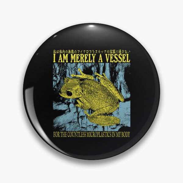 Item preview, I am merely a vessel frog designed and sold by VintageMedatsu.