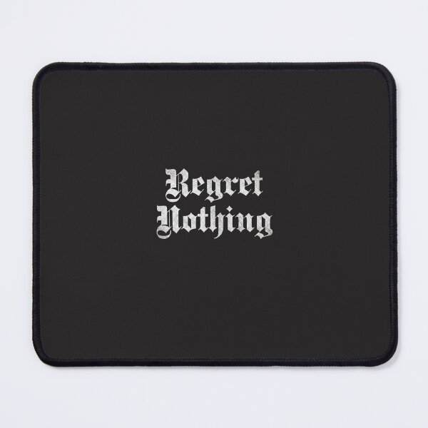 Item preview, Regret Nothing Gothic Old English Design designed and sold by NEØS.
